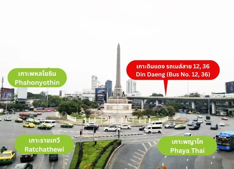 How to go to the Intouchmedicare Clinic, Din Daeng Branch How to go to the Intouchmedicare Clinic, Din Daeng Branch