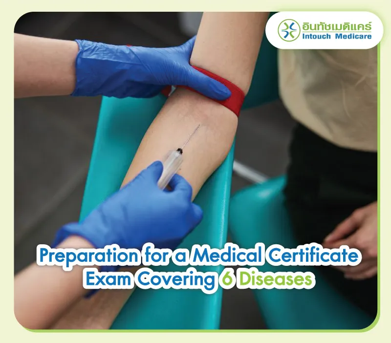 Preparation for a Medical Certificate Exam Covering 6 Diseases