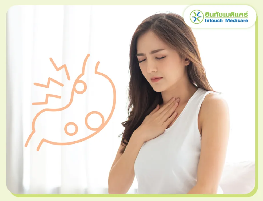 Inflammation from acid reflux Inflammation from acid reflux