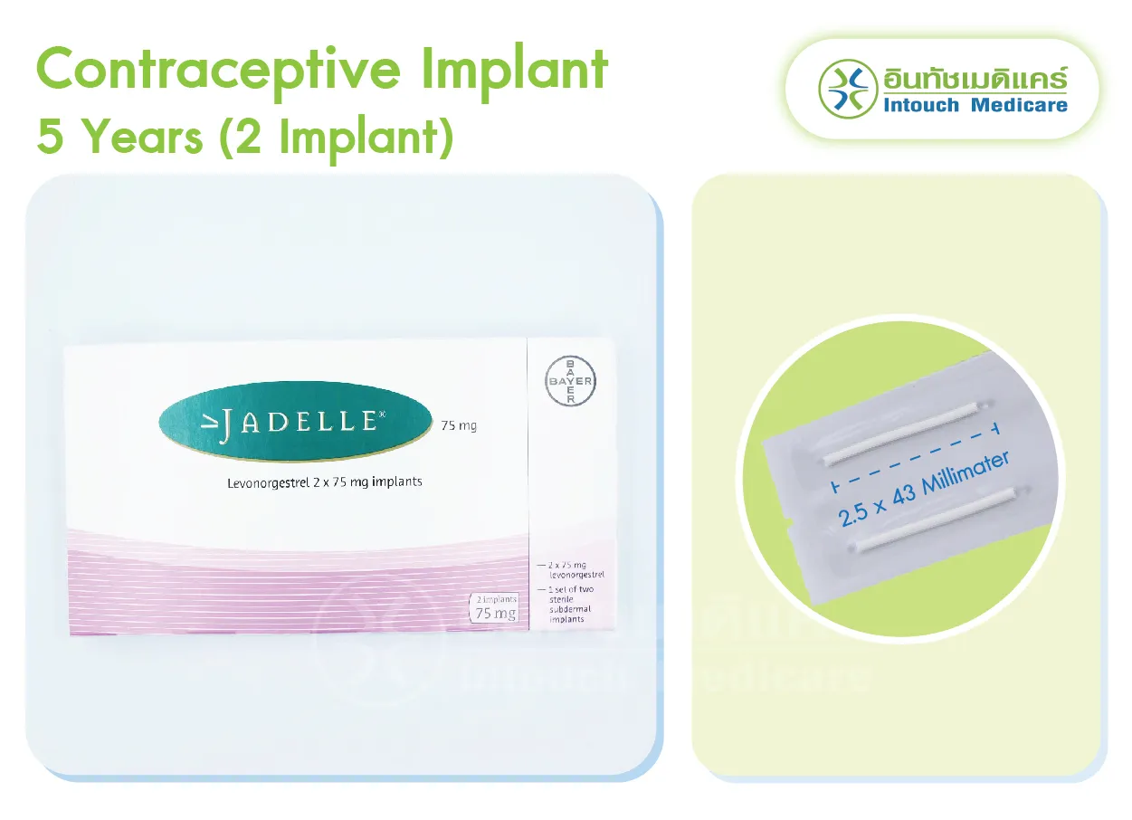 Contraceptive implant 5 years Jadelle brand Contraceptive implant 5 years Jadelle brand