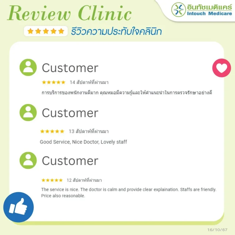 รีวิวคลินิกคลองสาน รีวิวคลินิกคลองสาน