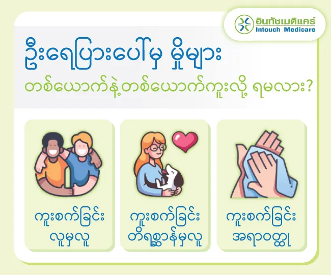 ဦးရေပြားပေါ်မှ မှိုများ တစ်ယောက်နဲ့တစ်ယောက်ကူးလို့ ရမလား? ဦးရေပြားပေါ်မှ မှိုများ တစ်ယောက်နဲ့တစ်ယောက်ကူးလို့ ရမလား?